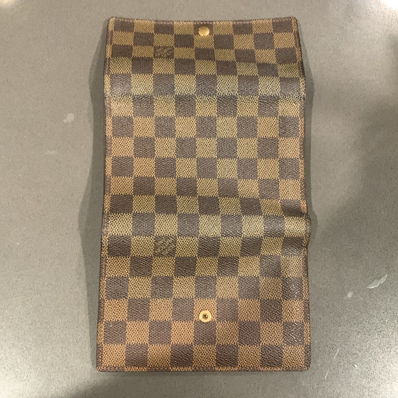 Louis Vuitton Damier Porte Tresor Etui Papier trifold wallet. Date Code SP0014 - Picture 11 of 12
